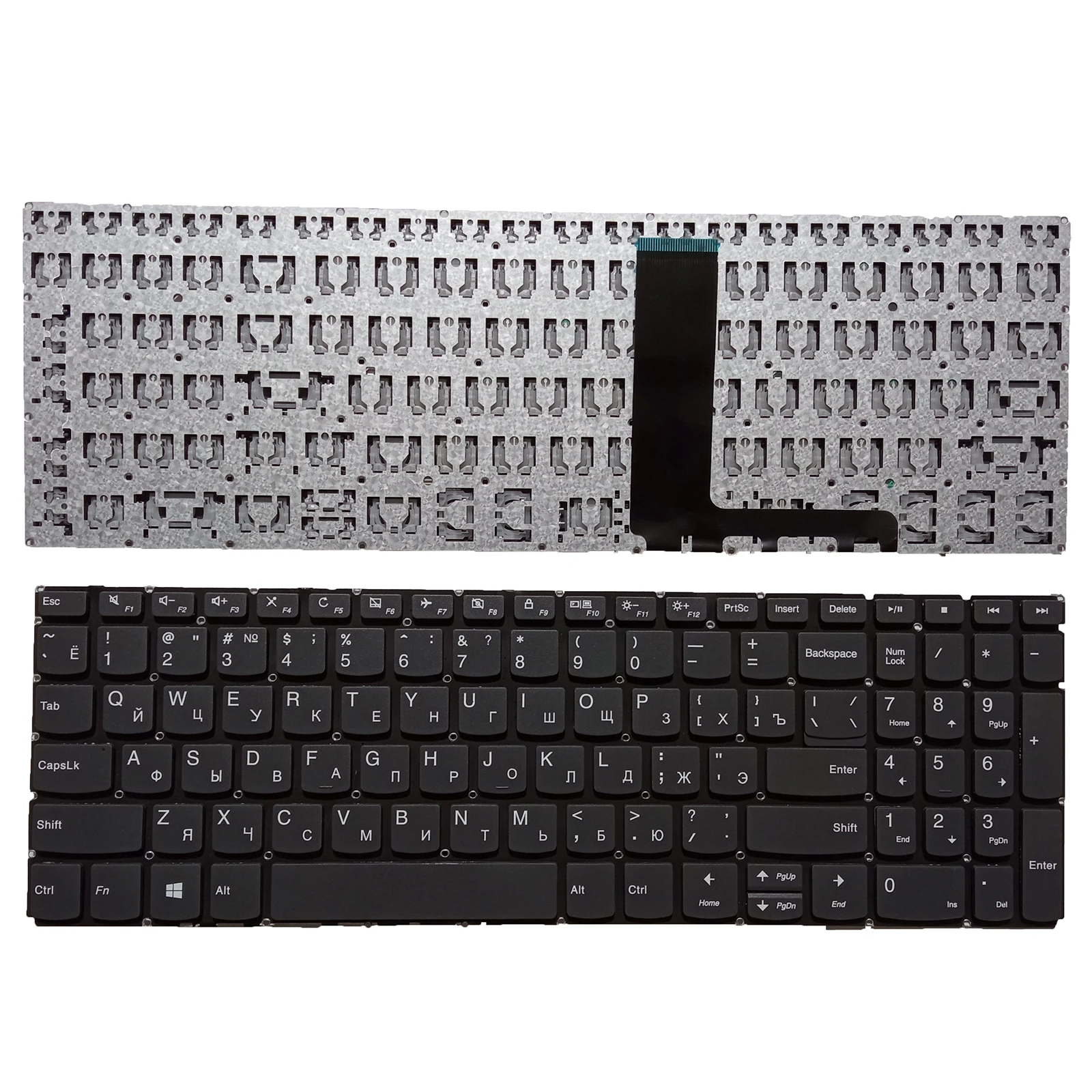 New For Lenovo ideapad 320-17ikb 320-17isk 330-15IKB 330-17IKB Keyboard grey RU