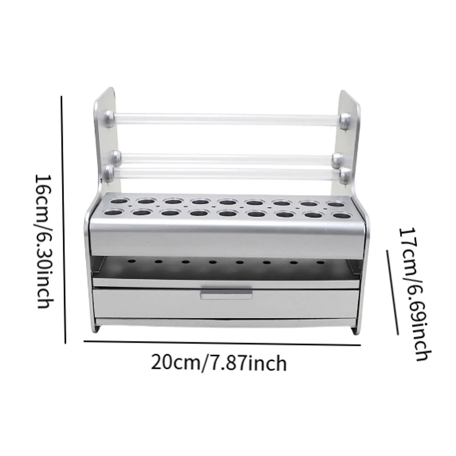 Tool Storage Rack Repair Tools Holder Compact Screwdriver Storage Display Rack for Garage Workshop Workbench Office Garden