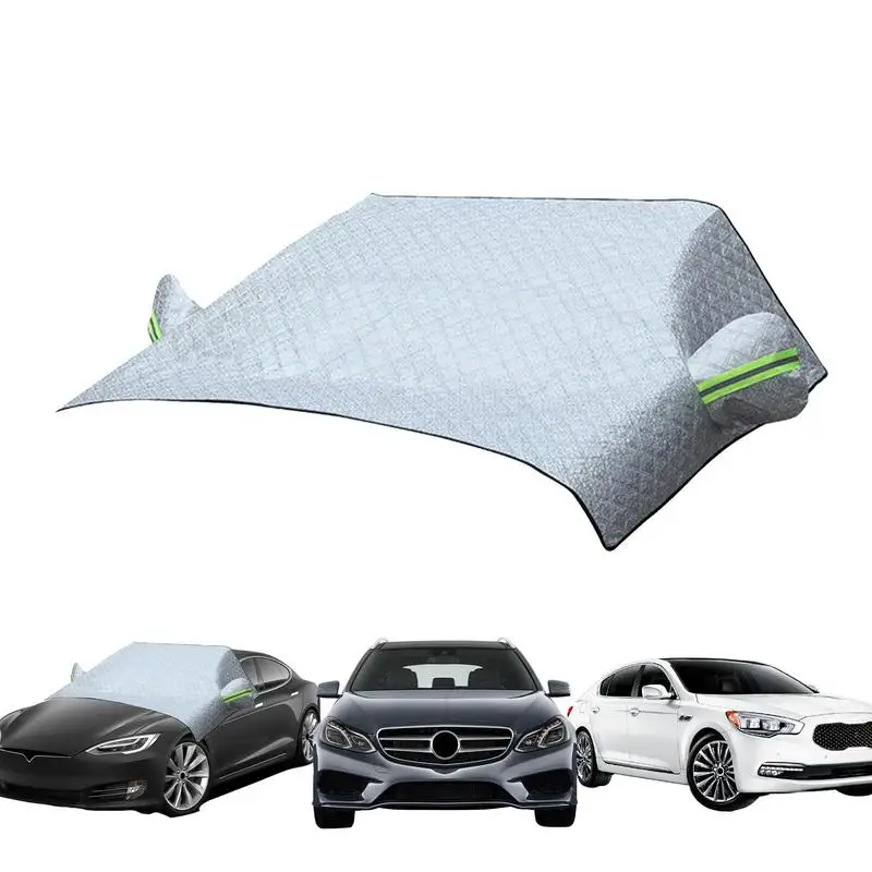 

Car Windshield Snow Cover Waterproof Thicken Windshield Frost Cover Waterproof Thicken Protection Frost Wiper & Mirror Protector