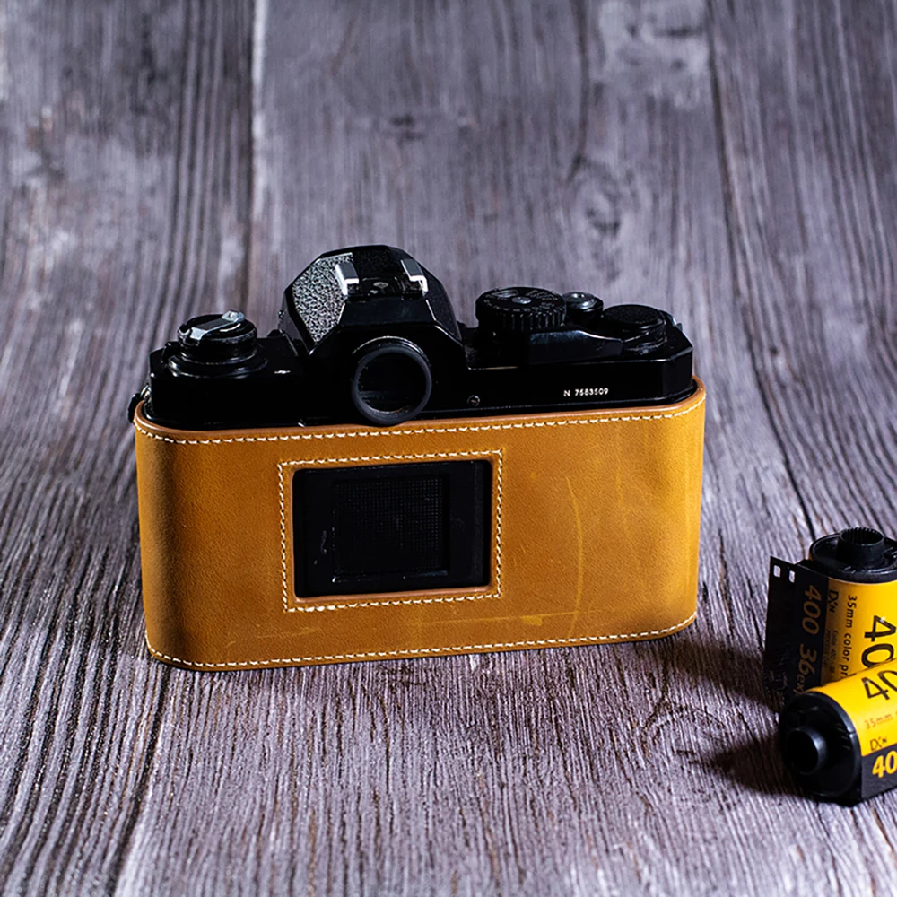 For Nikon FM2 FE2 FM2N FM2 Leather Protective Case For Camera Leather Camera Case Camera Accessories For Photography
