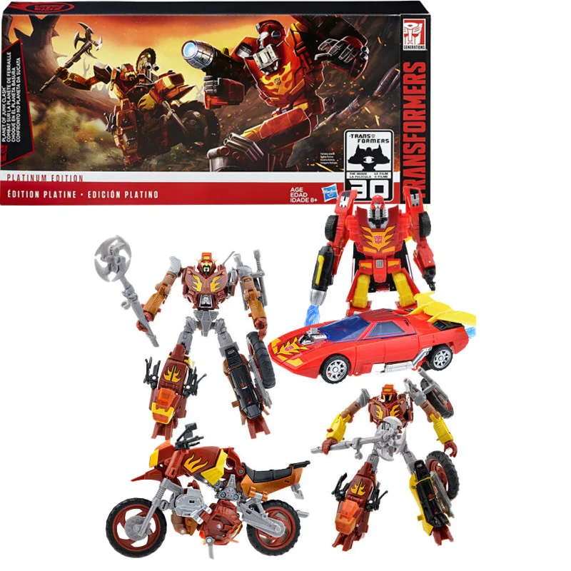 [In-Stock] Hasbro Transformers Generations Hot Rod Wreck-Gar Action Figures Model Toy Anime Christmas Gift