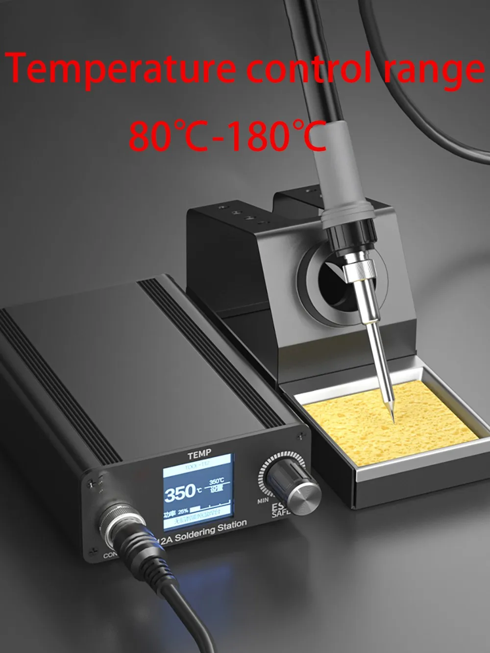 

Паяльная станция T12, профессиональная паяльная ручка высокой мощности с постоянной температурой