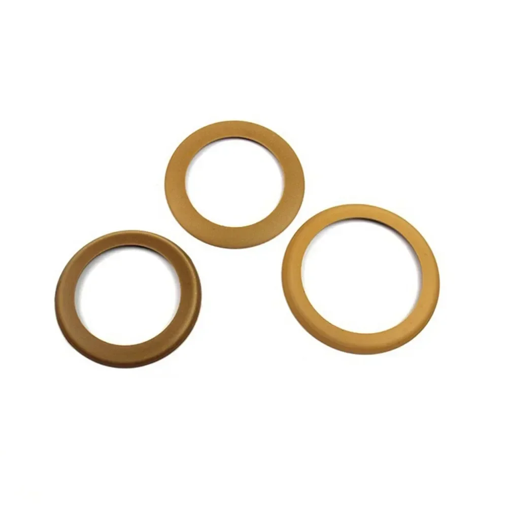 Air Compressor Piston Rings Low Noise PTFE Rings Rubber Yellow Air Pump Piston Rings High Temperature Resistance