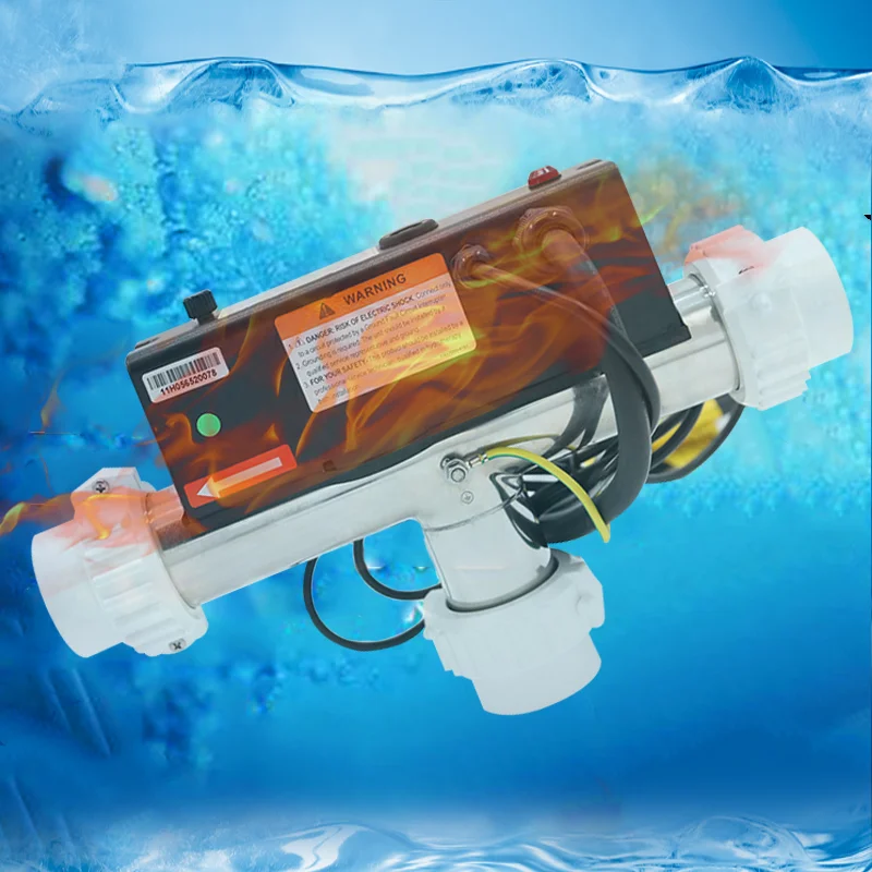 سخان حمام سباحة كهربائي فوري من Water Crown عالي الكفاءة محمول من أصل قوانغدونغ لاستخدام الحديقة المنزلية