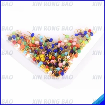 100 Uds. Punto de prueba PCB punto de prueba cerámica cobre chapado en oro sonda anillo de prueba cilíndrico prueba de placa de circuito de cuentas