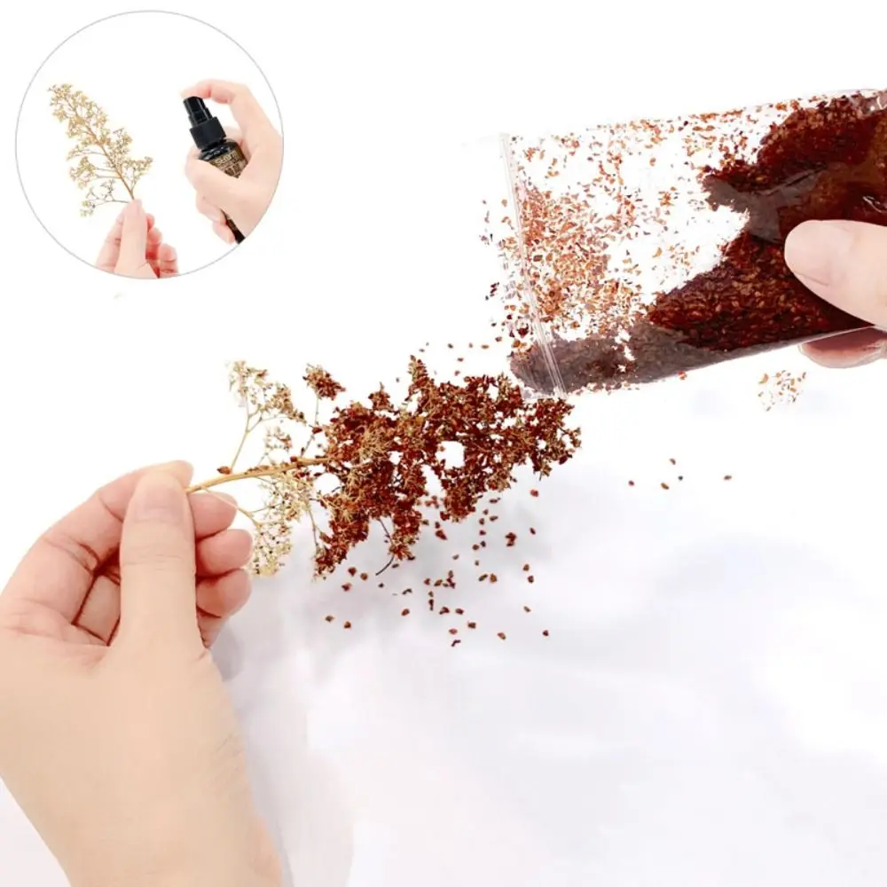 56ml DIY Wargame Accessories Scene Model Miniature Static Leaf Layout Simulation Mini Leaves Sand Table