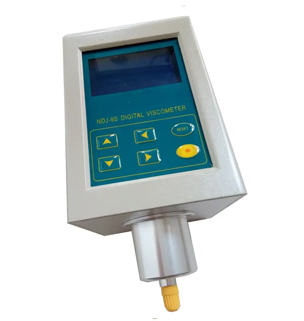 NDJ-9S Digital Rotary Viscometer Viscosity Tester Meter NDJ9S Rotational Viscosity Meter Tester 1-100000 mPa.s Viscosity