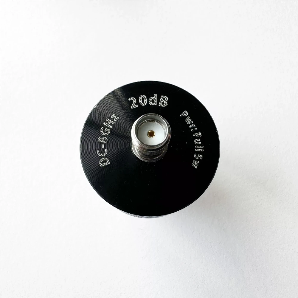 5W SMA coaxial fixed attenuator DC-8G DC-13GHz 1-60dB 1 2 3 5 6 7 8 9 10 11 12 1516 17 18 20/ 23 25 30 40db 50dB 60DB 50ohm