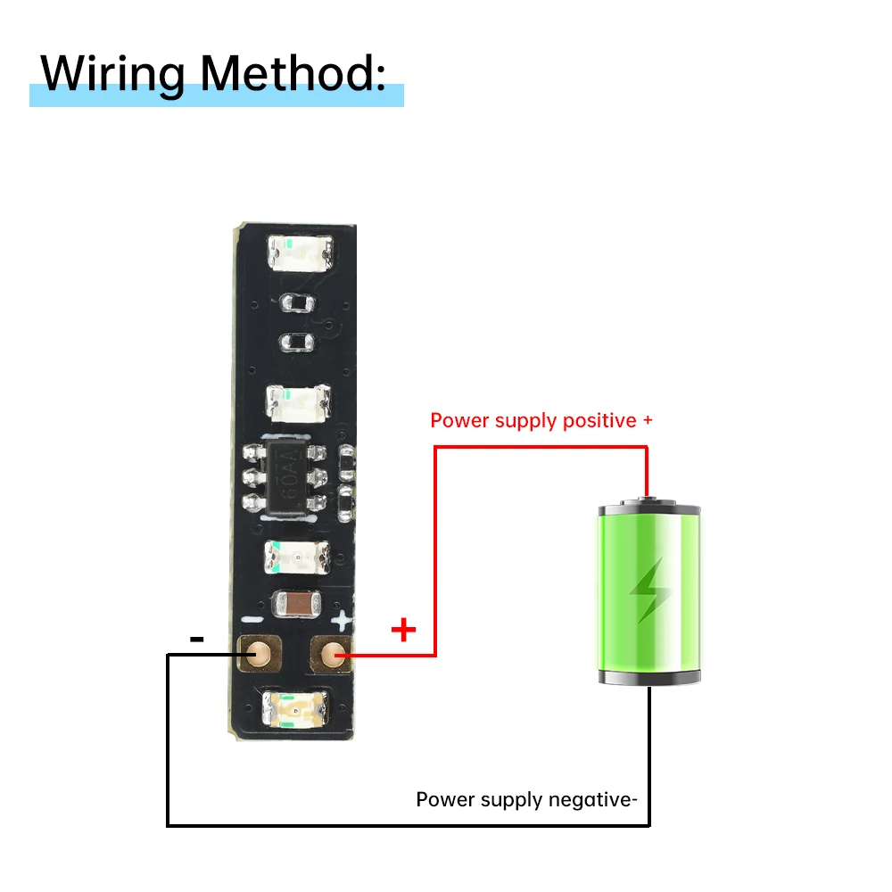 5PCS 1S 삼원 리튬 배터리 전원 표시기 모듈 미니 LED 배터리 용량 보드 전원 디스플레이 모듈 3.7-4.2V