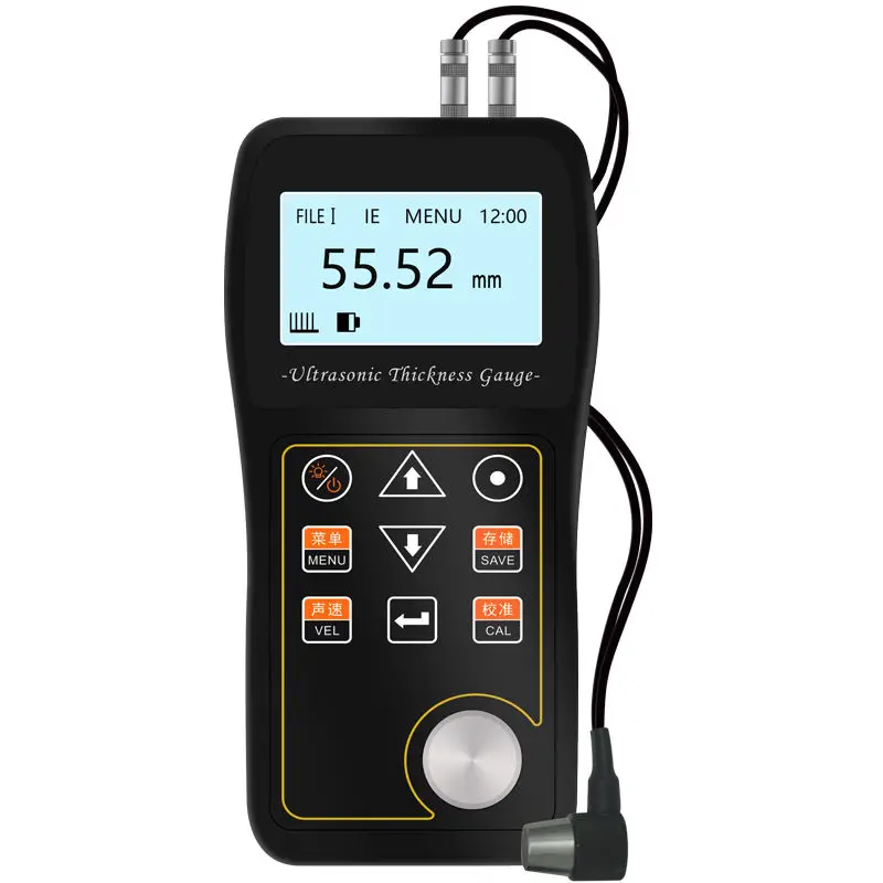 Ultrasonic Thickness Gauge Highly Accurate Thickness Gauge That Travels Through Coatings