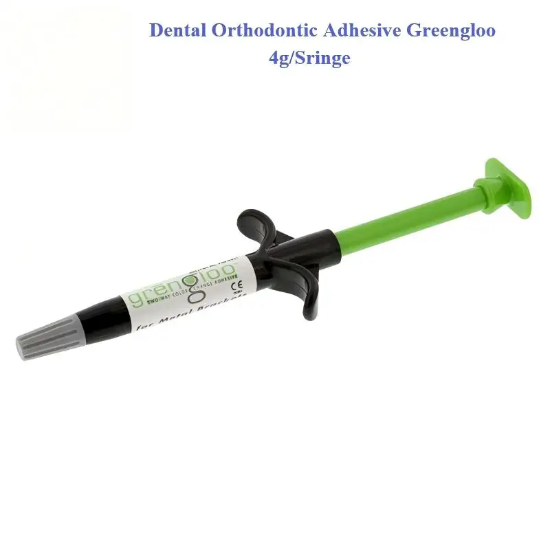 Ormco Orthodontic Bracket Adhesive Green Light Cure Bonding Resin Color Change Adhesive Dental Orthodontic Material 4g view 5