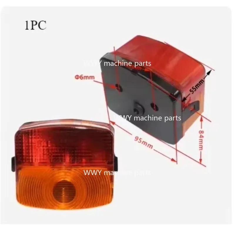 Suitable for 3T PC Forklift Accessories, Front Turn Signal Light and Rear Combination Light