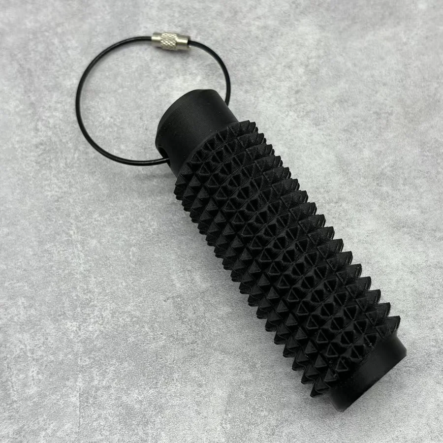 Creative Finger Massage Toys Spiky Grippie Stim Keychain Tactical Defensive Tool EDC Pendant