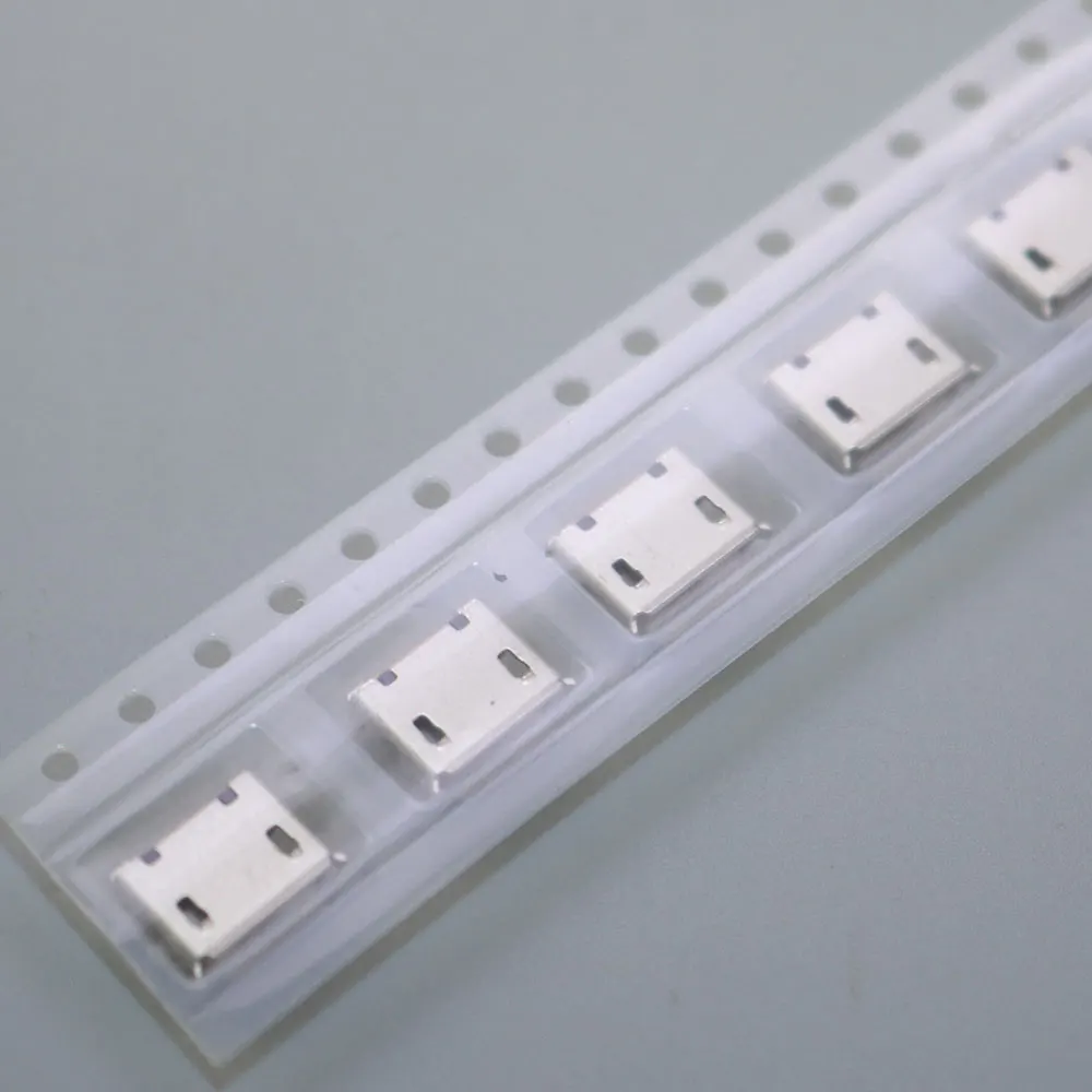 1-50PCS Micro USB Mini Connector 5pin Long Needle 5P Data Port Charging Port mini USB Connector for Mobile end plug