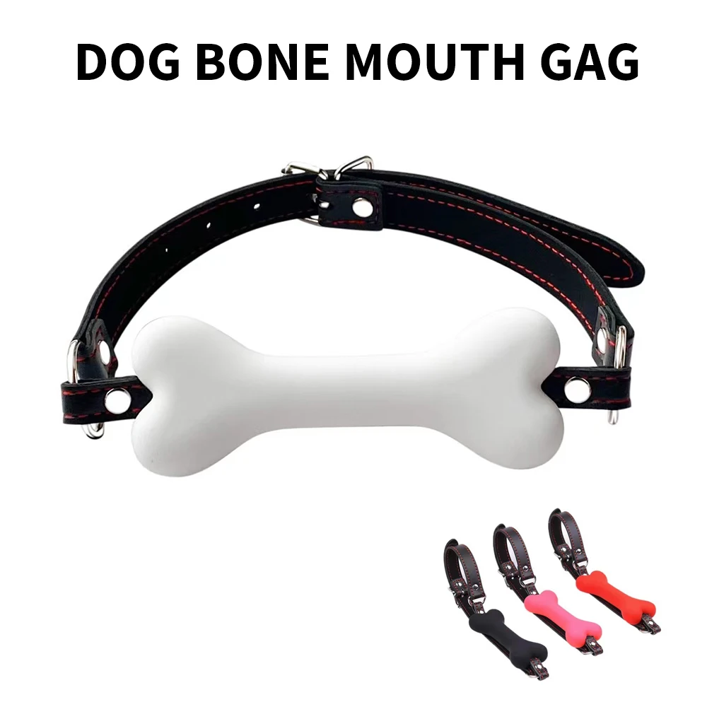 Soft Safety Silicone Open Mouth Gag Bdsm Dog Bondage Restraints Sex Toys For Women Slave Gag Sex Products Sm Sextoy