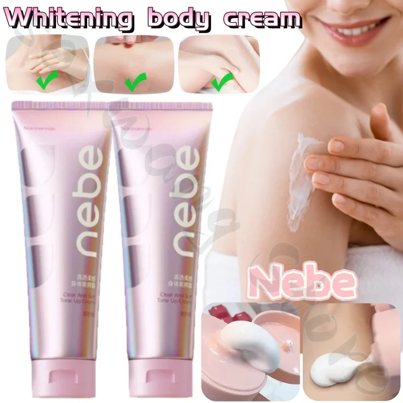 

Nebe Clear and Soft Body Cream Hydrating and Moisturizing Niacinamide Body Lotion Improves Dullness and Brightens Skin 120g