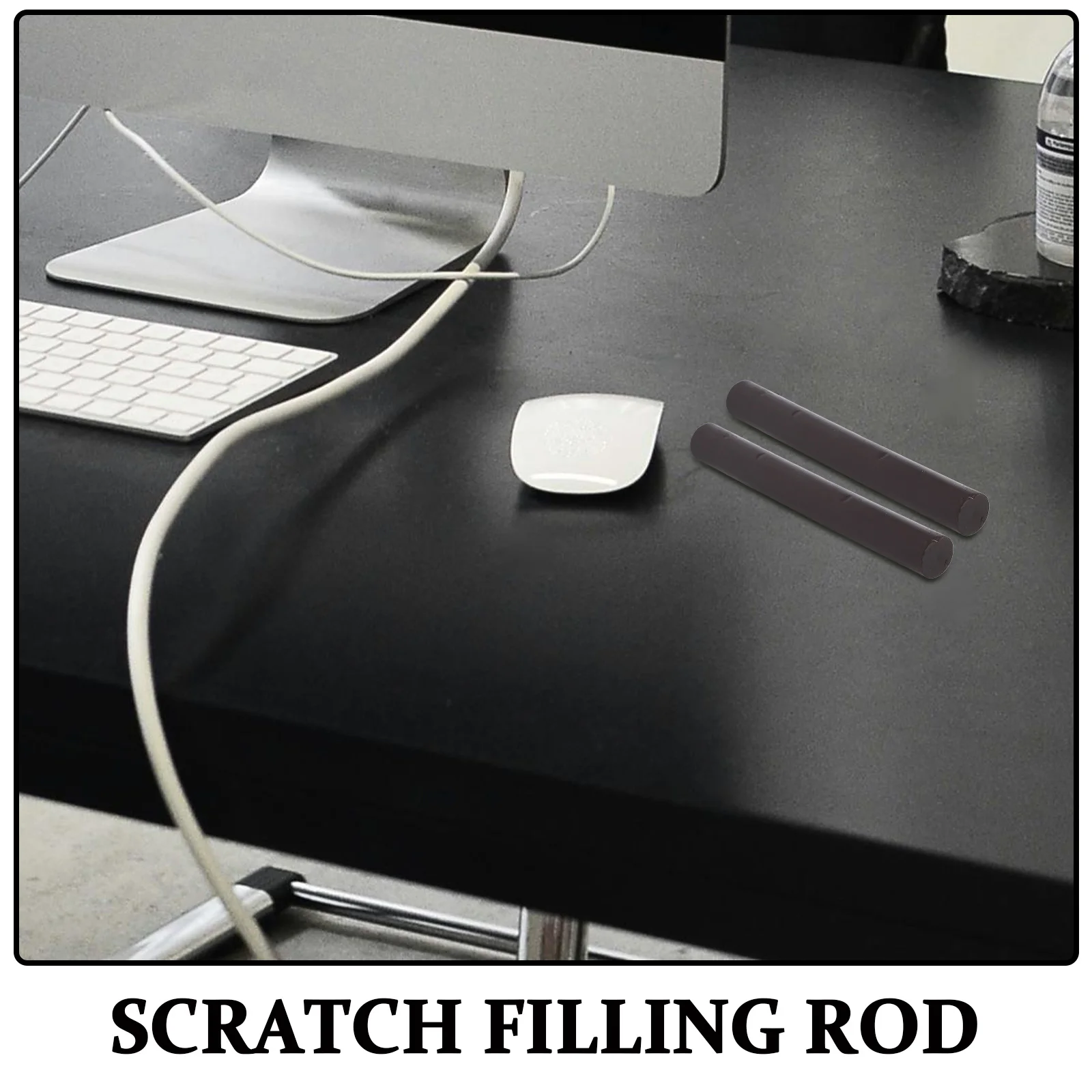 2 шт. наполнители по дереву для ремонта царапин, палочки для ремонта мебели, маркер для пола, инструмент для полировки работы по дереву, домашний DIY, обслуживание