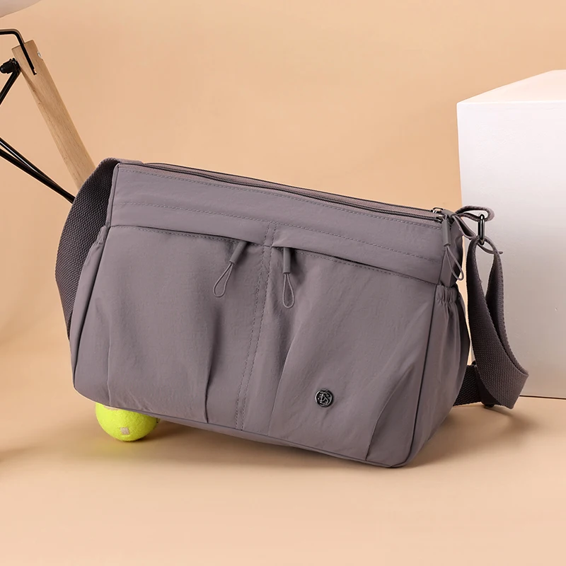 

Fashion Square-shaped Versatile Men's and Women's Crossbody Bag New Style Large Bag Fabric Bag Oxford Style Light Shoulder Bags