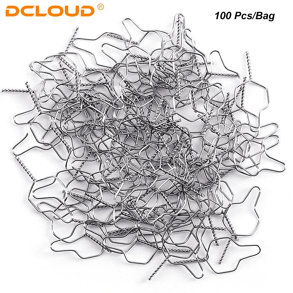 100 Stück/Packung Zahnärztliche Kieferorthopädie Kobayashi Draht Ortho Bracket Metall Ligatur Krawatten Kurz Lange Drall Schweißen Arcwhire Zahnarzt Materialien – Detail 5