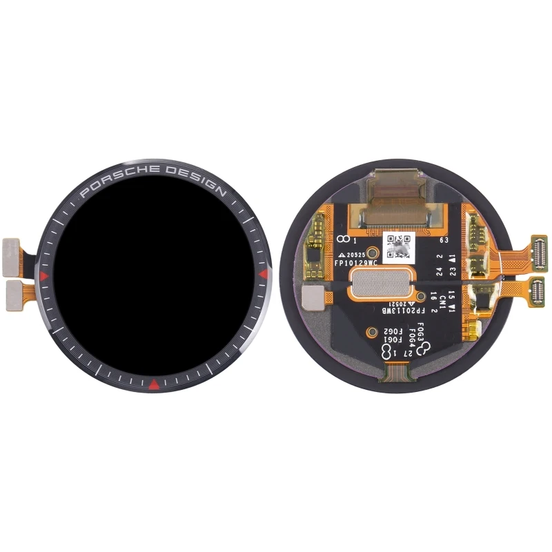 Original LCD Screen for Huawei Watch GT 2 Pro Porsche Design Digitizer Full Assembly Watch Screen Repair Replacement Part