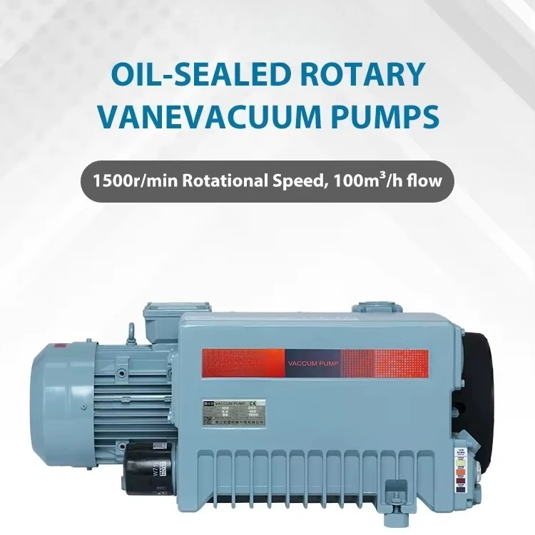 Pompa a vuoto per test di laboratorio di apparecchiature di bellezzaP-100 ad alta efficienza palette rotanti monostadio 380V 3KW