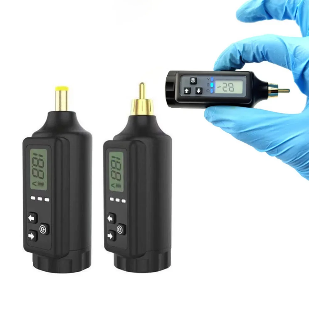 

Беспроводная тату батарея питания Supply2000mAh 5-12 в RCA аудио DC интерфейс для роторной машины литейный адаптер Быстрая зарядка
