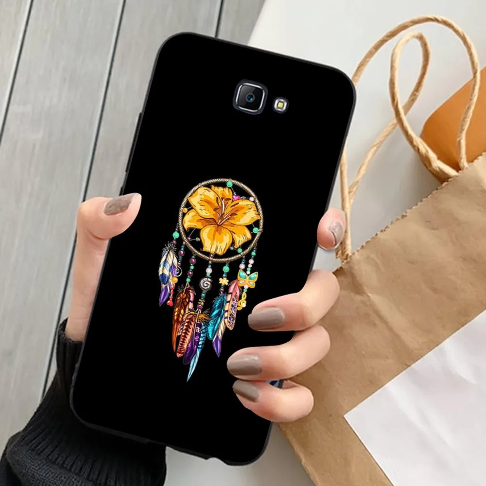 Mandala flower Dream Catcher Phone Case For Samsung J 7 plus 7core J7 neo J6 plus prime J6 J4 J5 Mobile Cover