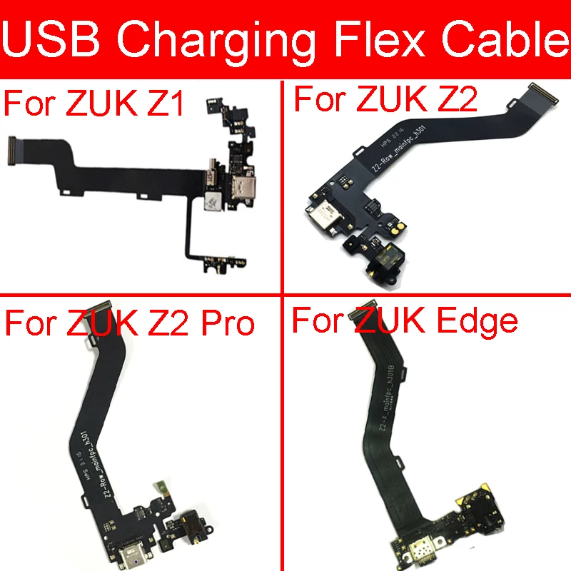 

USB Charger Port Board Flex Cable For Lenovo Zuk Edge Z2151 Z2-X/ZUK Z1 Z2 Pro Microphone Headphone Jack Audio Charging Module