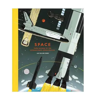

Space: From Sputnik To The International Space Station, Children's Picture Book, STEM Learning, Preorder