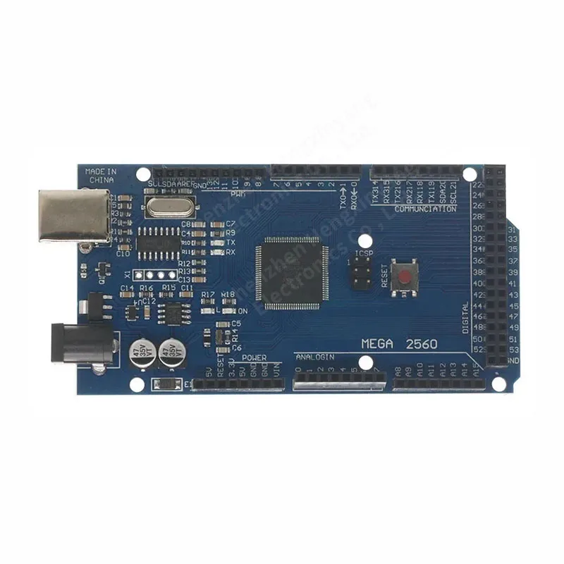 MEGA2560 MEGA 2560 R3 (ATmega2560-16AU CH340G) AVR Type-C USB Development Board for Arduino