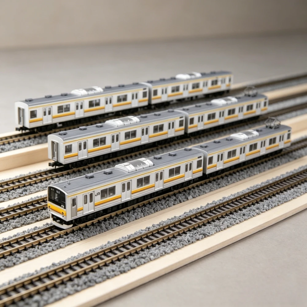 

TOMIX N Type 1/160 Scale Model Train Series 205 Commuter Train Southern Line Powered 6 Carriage Set 98872 Boys Toy Gift
