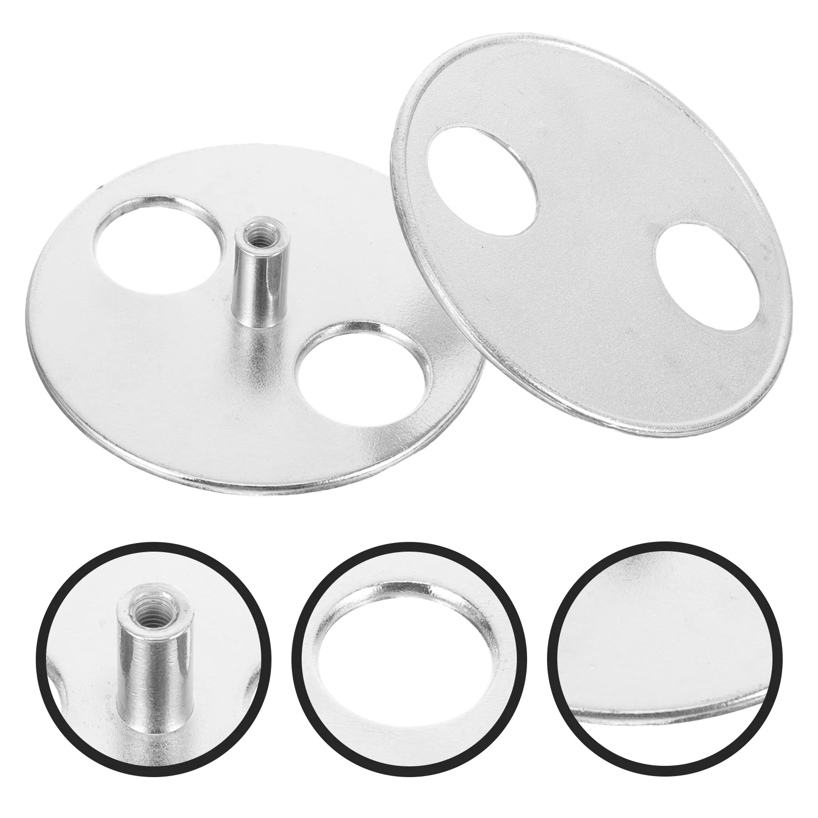 

2pcs Round Winding Keys Music Box Accessories Replacement Parts Smooth Music Box Replacement Winding Key Surface High Hardness