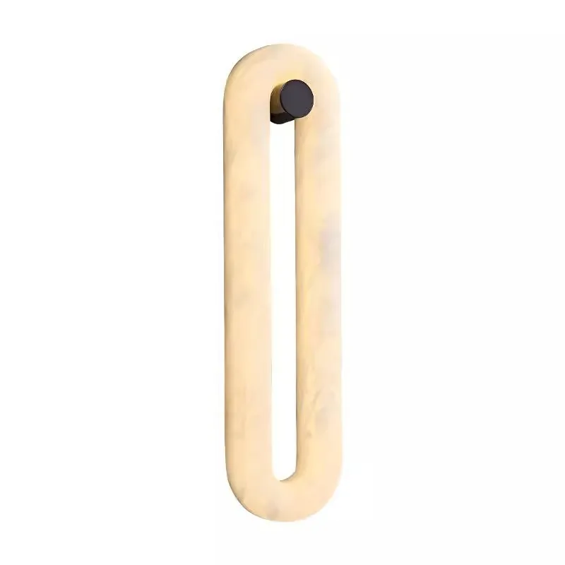 

Natural snowflake marble wall lamp, lobby background wall decorative lamp