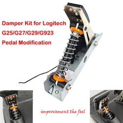 Damper Kit for Logitech G25/G27/G29/G923 Throttle Brake Pedal Modification Improve Feel