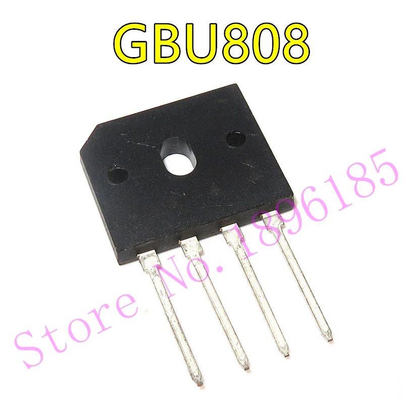 GBU808 8A 800V Bridge Rectifier Wholesale GLASS PASSIVATED BRIDGE RECTIFIER