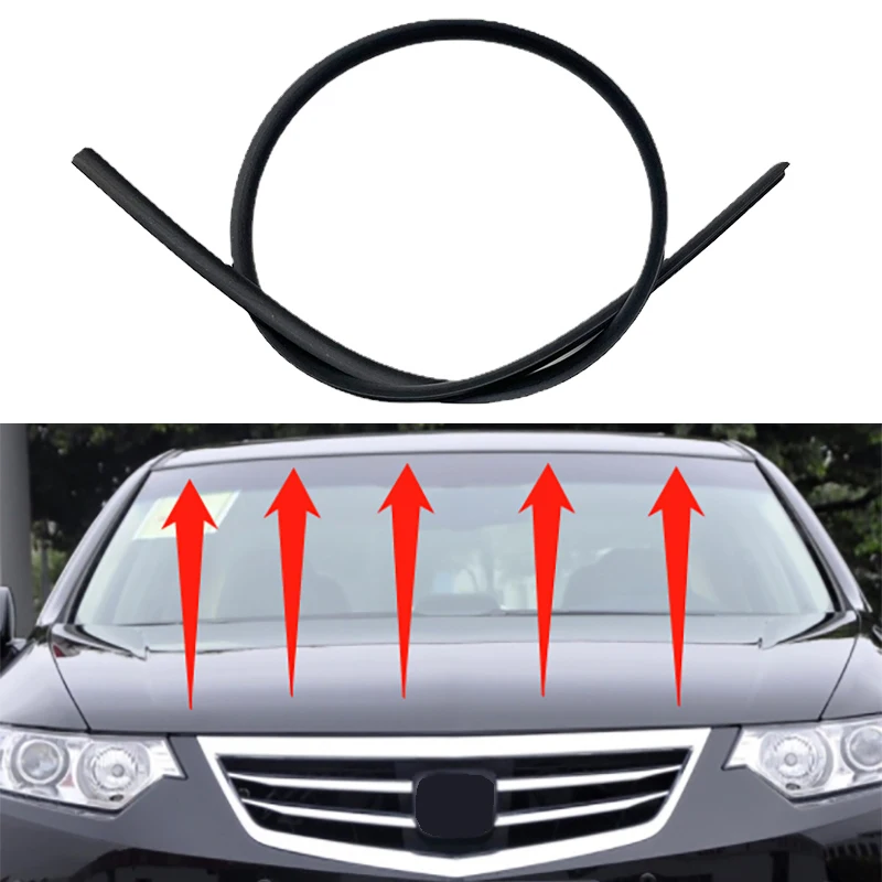 

Front Windshield Top Weatherstrip Molding for Honda Accord Euro Cu1 Cu2 Acura TSX 4-Door 2009-2016