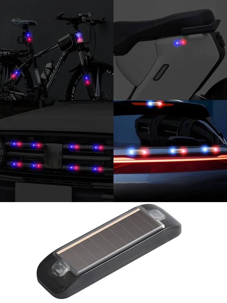 AliExpress KEVANLY Multi-function Solar Strobe Warning Light Motorcycles Car Night Security Flashing Lamp Wireless Anti-Theft Alarm Lamp for Bike