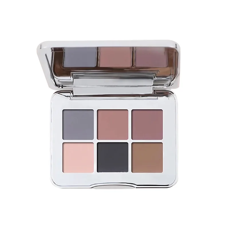 Shedella Future Technology 6 Color Eyeshadow Earth Color Cement Pan Eyeshadow