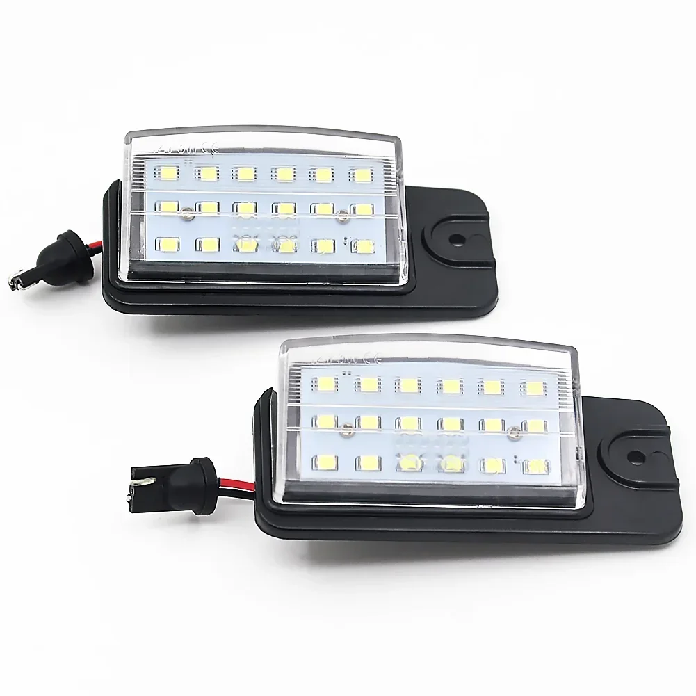 WF-2Pcs Car LED License Number Plate Light Lamps For Nissan X-Trail T32 Maxima Rogue NV1500 NV2500 NV3500 Murano Altima