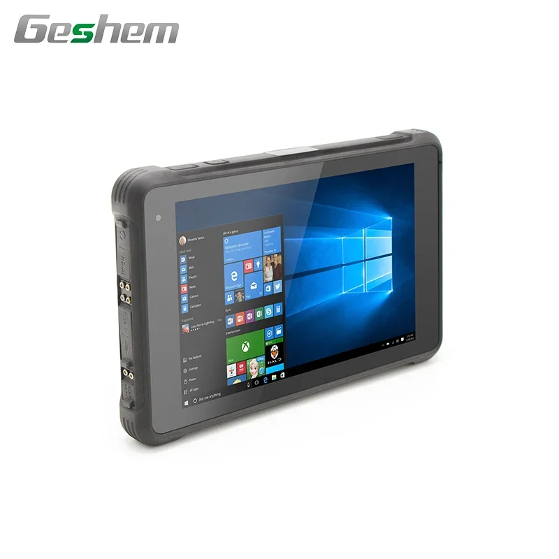 8 inch rugged tablet pc win 10 pro 1000 nits IP67 rfid