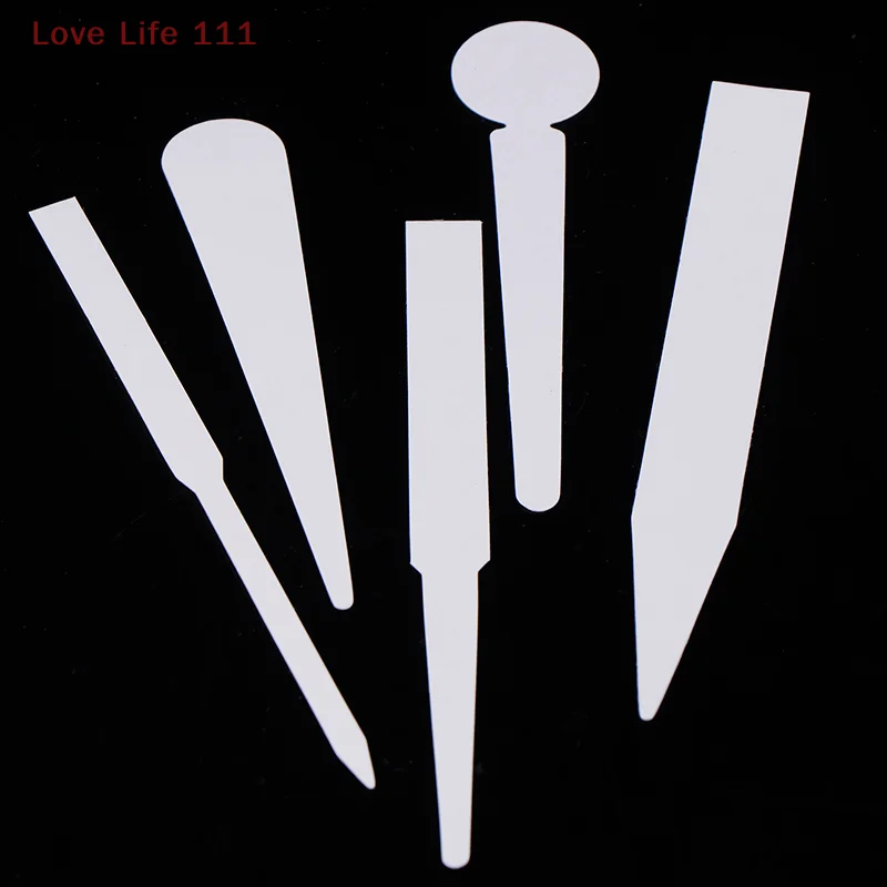 Nuove strisce di carta per test di oli essenziali per profumi da 100 pezzi. Striscia per test di fragranze per aromaterapia