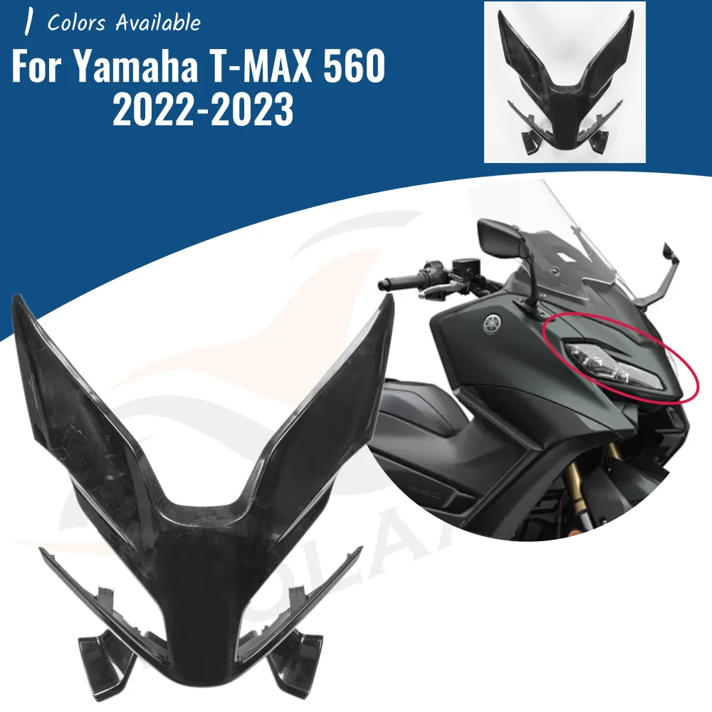 

for Yamaha TMAX T-MAX 560 2022 2023 Lower Headlight Fairing Cover Motorcycle Panel Frame Cowl TMAX560 Injection Accessories