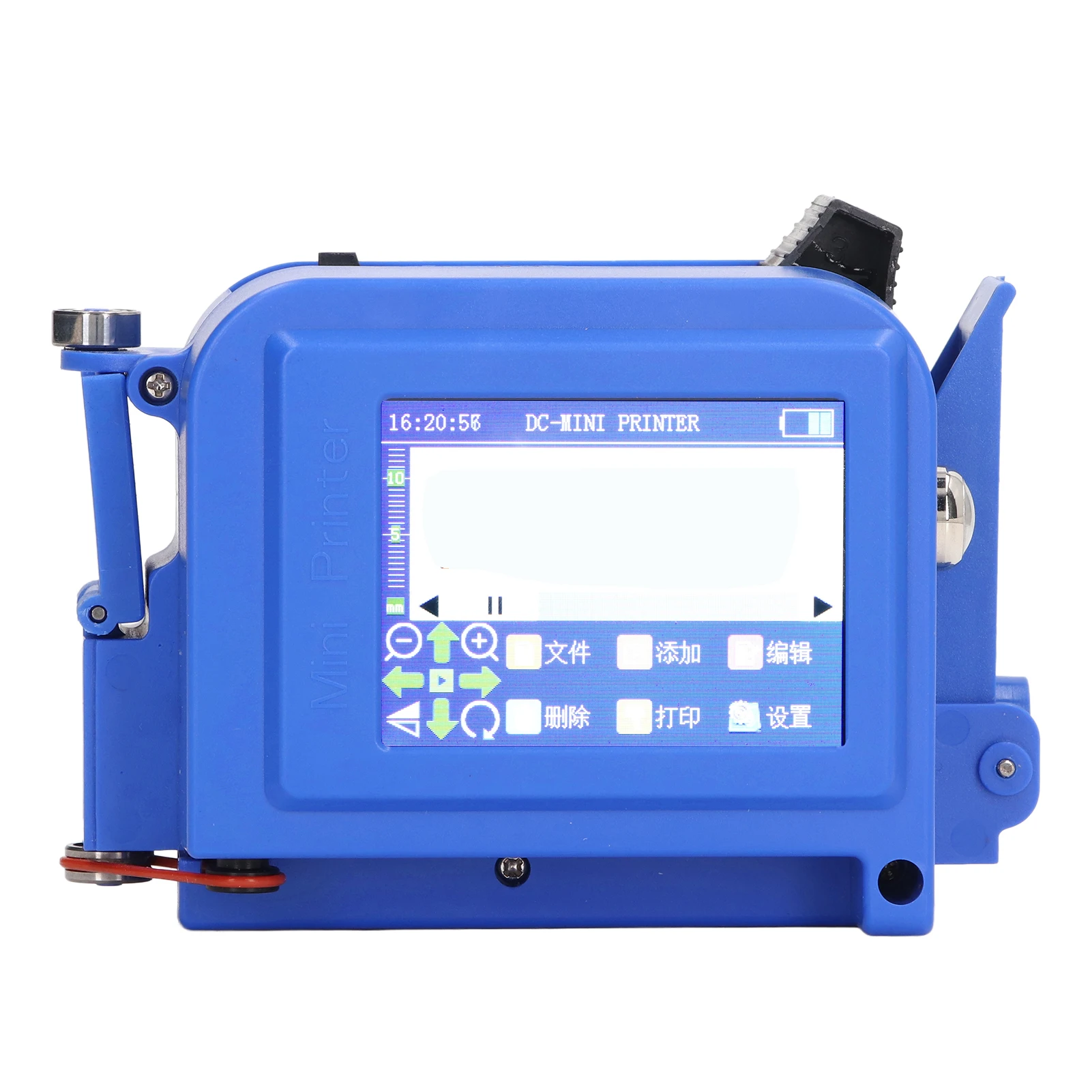 DP18 Handheld Inkjet Printer Portable Multilingual HD LED Touch Screen Inkjet Printer for QR Code Intelligent Operating System