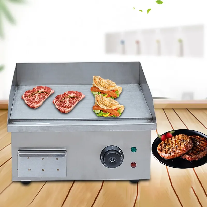 Frier Fried Beef Steak Electric Roast Fried Steak Teppanyaki Commercial Stall Equipment Squid Special Cold Noodle Machine