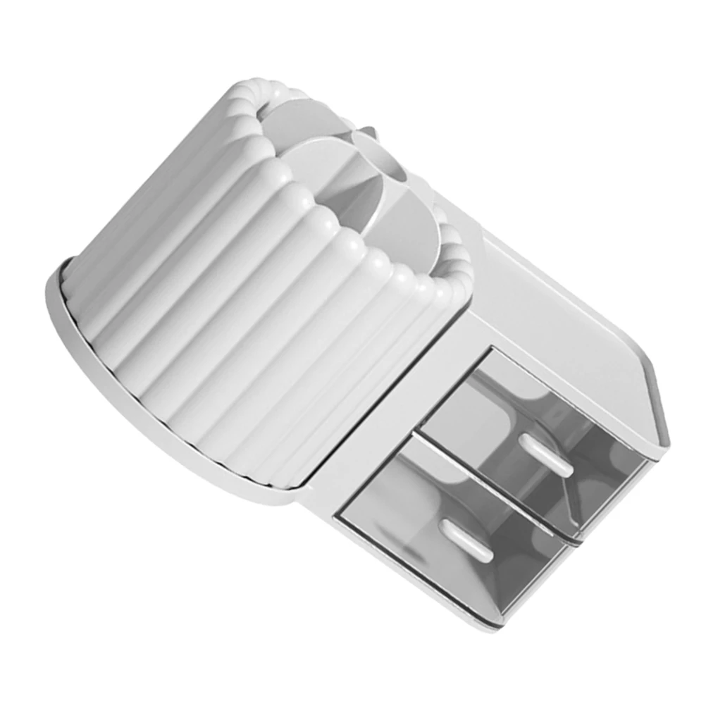 Rotating Pen Holder Storage Box Desk Organizer with Drawer Spinning Pencil Makeup Brush Desktop Multifunction