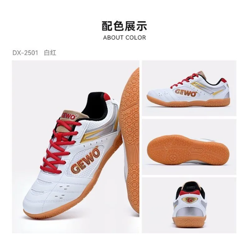 

Original Brand Professional Table Tennis Shoe Top Quality Gym Badminton Shoe Comfortable Wearable Unisex Badminton Sport Shoe