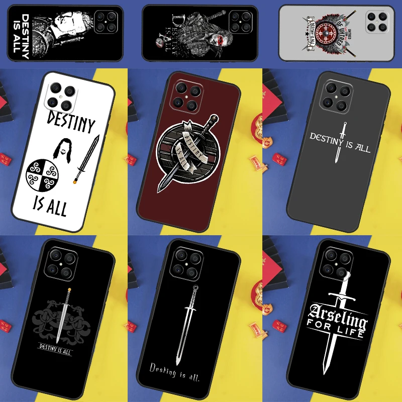 Uhtred le dernier royaume destin étui pour Honor 90 50 70 Lite X9b X9a X8b X8a X8 X9 X9c Honor 200 Pro Magic 7 5 6 Lite couverture