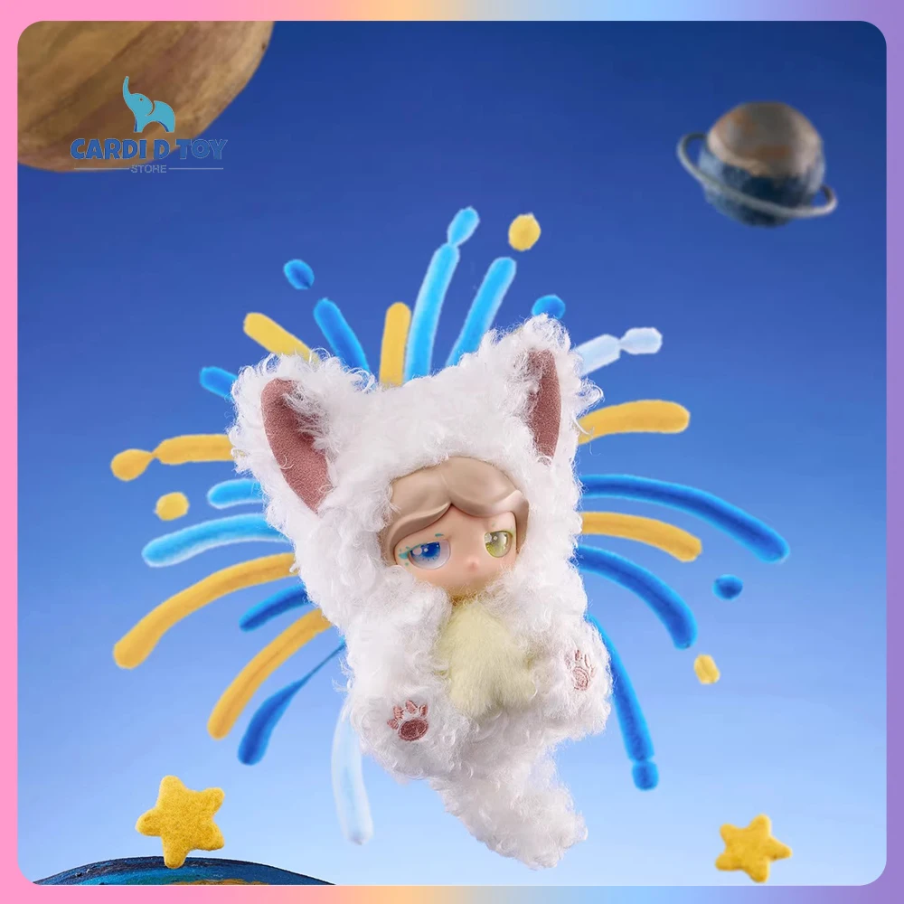 

New Genuine Gonomo Cat Planet Mystery Box Cat Planet Keychains Keyring Ornament Trendy Play Gift Toy Star Wish Series Blind Box