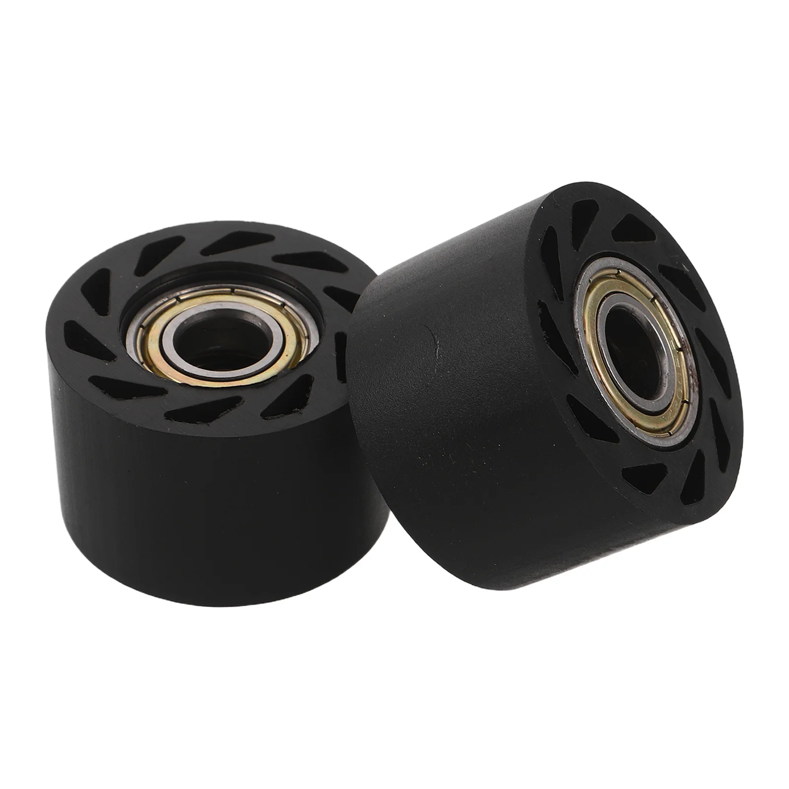 

2Pcs Motorcycle Chain Tensioner Guide Wheel 8Mm High Strength Roller for Modified Motorbikes Smooth Operation and Vibration