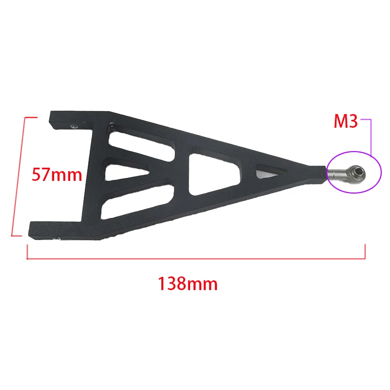 1:14 Scale Metal Trailer Pull Rod Transfer Drag Link Parts for Tamiya RC Truck Tipper SCANIA 770S 56368 VOLVO ACTROS AROCS MAN